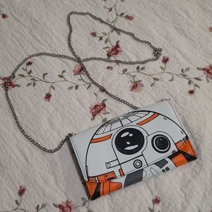 BB-8 Star Wars Droid Clutch wallet crossbody bag